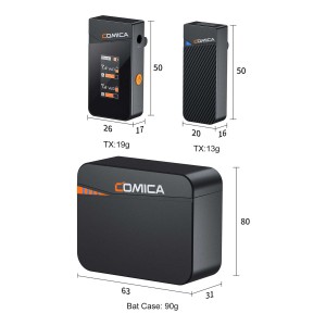 میکروفون یقه ای بی سیم کامیکا مدل Vimo C3